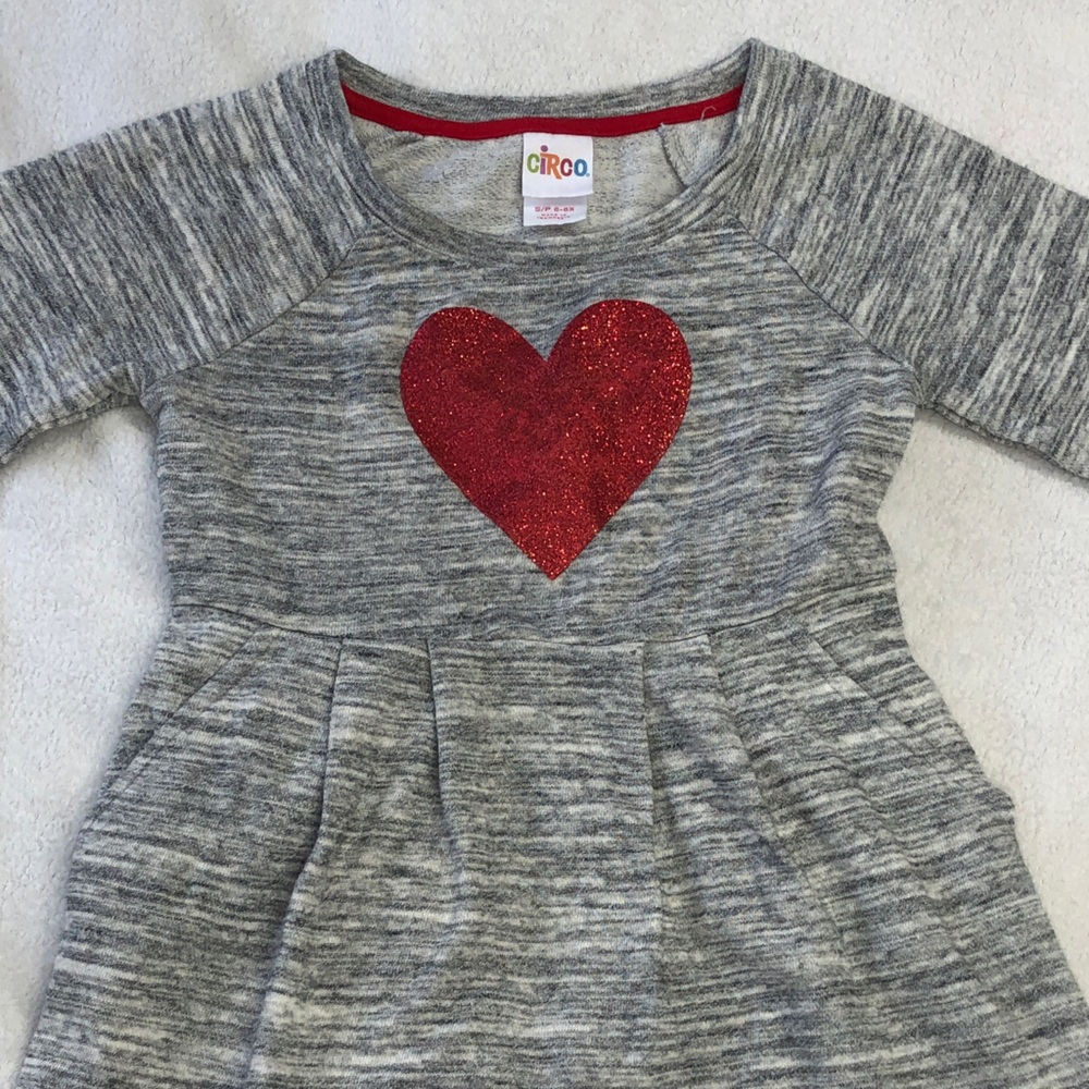 5 for $10 Circo EUC Gray Long Sleeve Dress size S/P(6/6X) - Picture 3 of 5